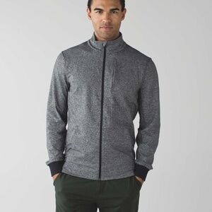 Lululemon PrePost Jacket Heathered Black / Black - XXL